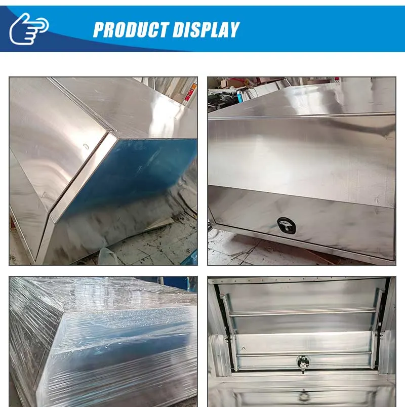 Dual Cab Ute Aluminium /Steel/Metal Fibreglass Canopy for Sale 3 Door Mill Finish